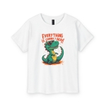 Çocuk T-Shirt Dinozor Baskılı