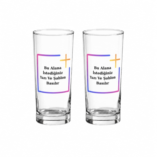 Çift Rakı Bardağı Kendin Tasarla