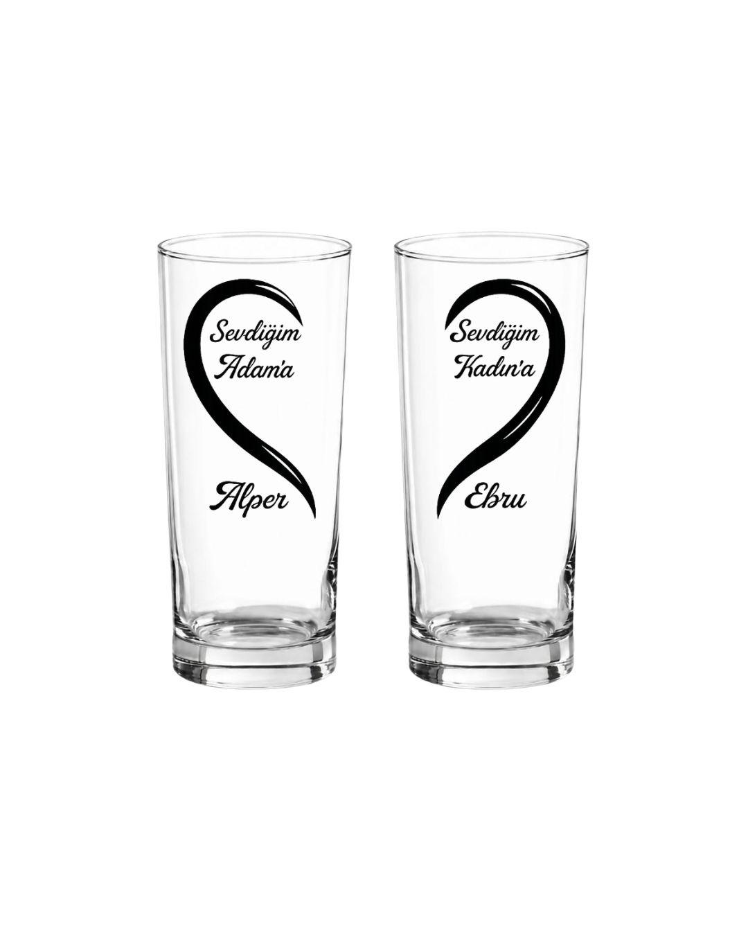 Çiftlere Özel Rakı Bardağı