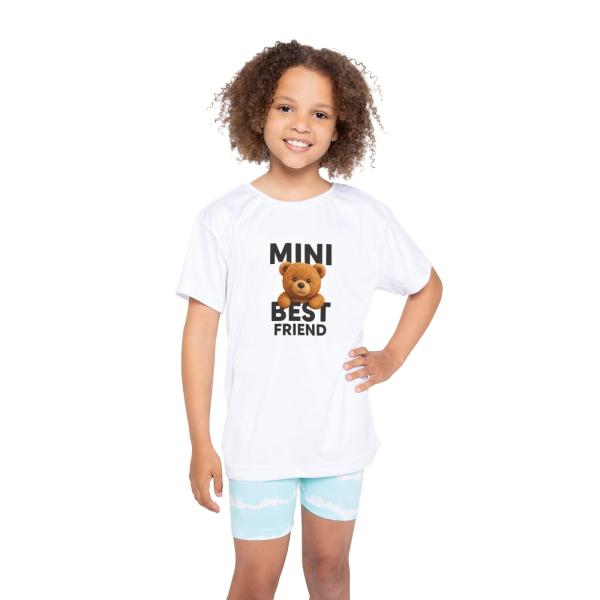 Çocuk T-Shirt Mini Best Friend Ayıcık Baskılı