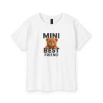 Çocuk T-Shirt Mini Best Friend Ayıcık Baskılı
