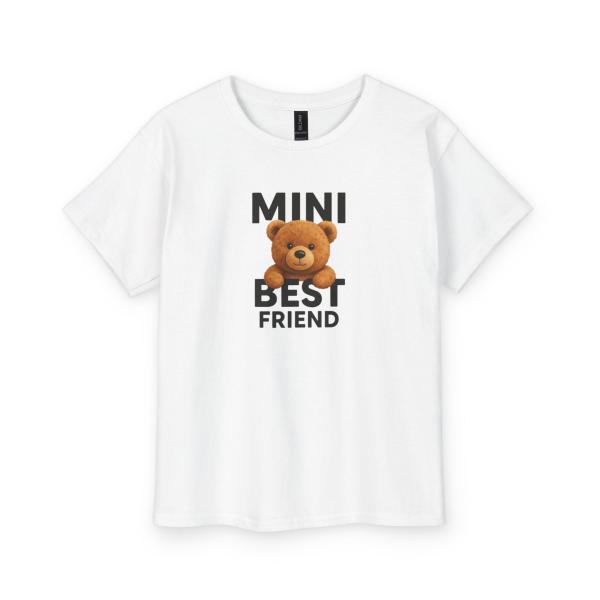 Çocuk T-Shirt Mini Best Friend Ayıcık Baskılı