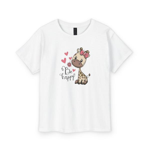 Çocuk T-Shirt Zürafa Baskılı